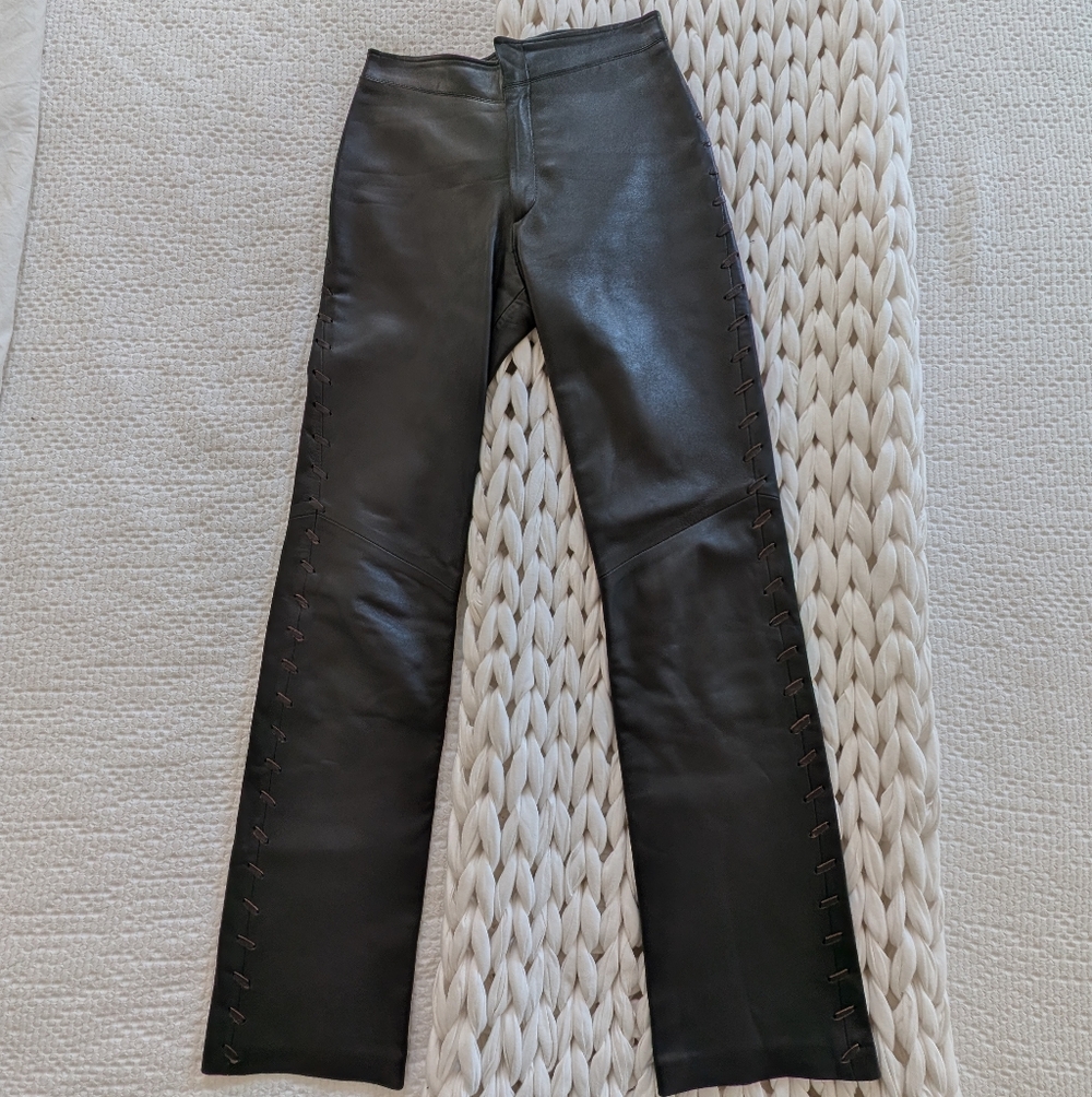 Vintage Leather Pants